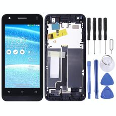 Schermo LCD OEM per Asus Zenfone C ZC451CG Z007 Digitizer Assemblaggio completo con cornice (nero)