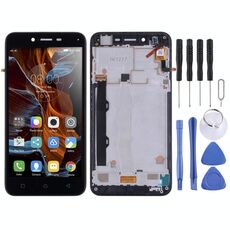 Schermo LCD OEM per Lenovo Vibe K5 Plus A6020A46 A6020l36 A6020l37 Assemblaggio completo con cornice (nero)
