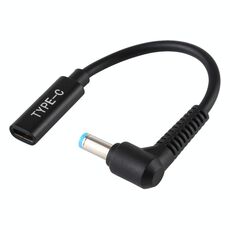 Cavo caricatore adattatore da DP 5,5 x 1,7 mm a tipo C femmina (nero)