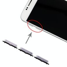 Per Galaxy S6 10 Imposta tasti laterali (nero)