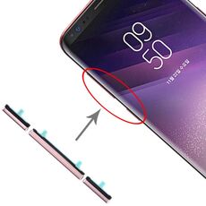 Per Galaxy S8 / Galaxy S8+ 10 Imposta tasti laterali (rosa)