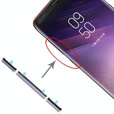 Per Galaxy S8 / Galaxy S8+ 10 Imposta tasti laterali (grigio)