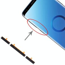 Per Galaxy S9 / Galaxy S9+ 10 Imposta tasti laterali (nero)