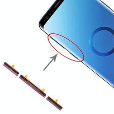 Per Galaxy S9 / Galaxy S9+ 10 Imposta tasti laterali (viola)