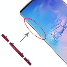 Per Galaxy S10 / Galaxy S10+ 10 Imposta tasti laterali (rosso)