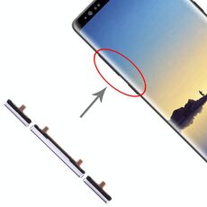 Per Galaxy Note 8 10 Imposta tasti laterali (grigio)