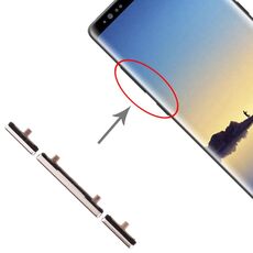 Per Galaxy Note 8 10 Imposta tasti laterali (oro)