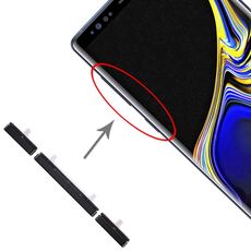 Per Galaxy Note 9 10 Imposta tasti laterali (nero)