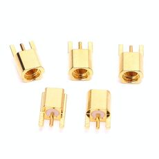 5 pz / set MMCX femmina 3 jack pin connettore