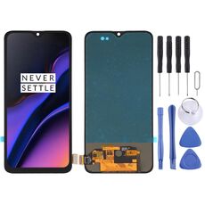 Per OnePlus 6T A6010 A6013 TFT materiale schermo LCD e digitalizzatore assemblaggio completo (nero)