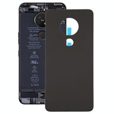 Coperchio posteriore della batteria per Nokia 7.2 / 6.2 TA-1196 / TA-1198 / TA-1200 / TA-1187 / TA-1201 (nero smerigliato)