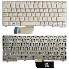Tastiera versione USA per Lenovo ideapad 100S 100S-11IBY (bianco)