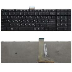 Tastiera versione RU per Toshiba Satellite C50-A C50-A506 C50D-A C55T-A C55-A C55D-A (nero)