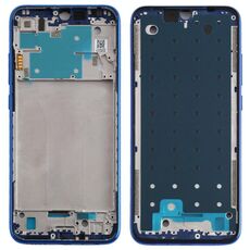 Piastra cornice cornice LCD alloggiamento anteriore per Xiaomi Redmi Note 8 (blu)