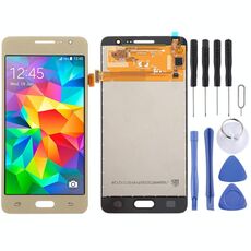 Schermo LCD OEM per Galaxy Grand Prime SM-G530F SM-G531F con digitalizzatore Full Assembly (oro)