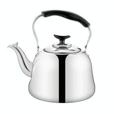 Bollitore in acciaio inox Bollitore per fornello a induzione Casa Casa Piano Classico Piano di canto sano senza calore magnetico, Capacità: 1L