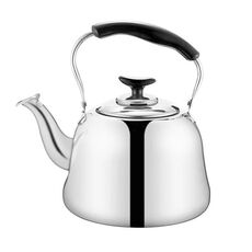 Fischio in acciaio inox Bollitore per fornello a induzione Home Classico Pianoforte Classico Pentola di canto Singolare senza calore magnetico, Capacità: 3L