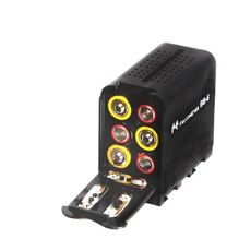 BB-6 AA BATTERY Box to F970 Box Scatola di batteria universale per luce a LED luce fotocamera