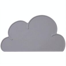 Tovaglietta in silicone per bambini Tovaglietta per studenti con protezione ambientale impermeabile, colore: grigio scuro