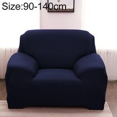 Divano All-inclusive Set universale Copridivano completo Aggiungi un pezzo di federa, dimensioni: monoposto (90-140 cm) (blu scuro)