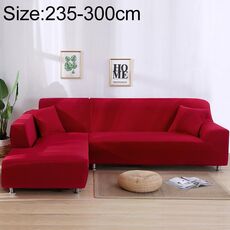 Divano All-inclusive Set universale Copridivano completo Aggiungi un pezzo di federa, dimensioni: quattro posti (235-300 cm) (rosso)