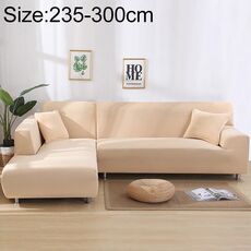 Divano All-inclusive Set universale Copridivano completo Aggiungi un pezzo di federa, dimensioni: quattro posti (235-300 cm) (beige)