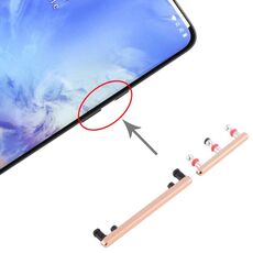 Per OnePlus 7 Pro Pulsante di accensione e pulsante di controllo del volume (oro)