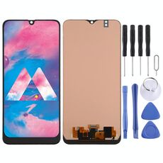 Schermo LCD incell per Galaxy M30 / M30s con assemblaggio completo di digitalizzatore (nero)