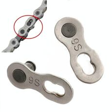 Giunto a catena con fibbia magica per catena da 3 paia, modello: KM- 9 velocità