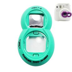 Specchio per selfie 2 pezzi per Polaroid Mini7s / Mini8 (verde)