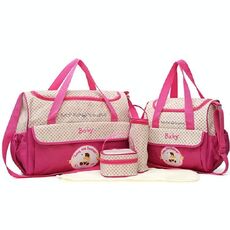 Kit portatile multifunzionale per il parto della mamma 5 in 1 (rosa rossa)