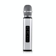 Microfono per computer Bluetooth con doppio altoparlante magnetico interno portatile K6 (grigio)