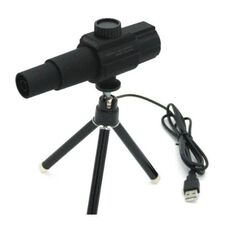 Smart Digital Telescope USB Microscope Videocamera Playback Function Live Streaming (Black)