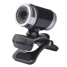 A860 HD Computer USB WebCam con microfono (nero)