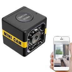 FX01 1080P Outdoor Sport HD Videocamera aerea DV (nera)