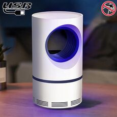 188 5W DC 5V 1A Tipo cilindrico USB Fotocatalizzatore Mosquito Killer Light Fly Killer Repellent, Dimensioni: 17,5x10cm