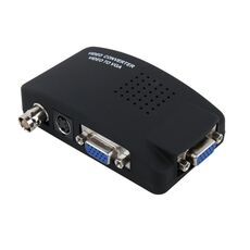Convertitore video da BNC / S-Video a VGA HOWEI HW-2404 (nero)