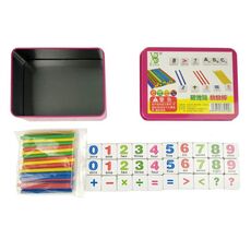 Montessori Early Learning Math Tools Digital Stick Bambini Ausili didattici per la scuola materna (adesivi magnetici)