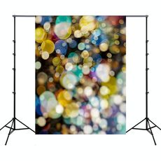 Panno per sfondo fotografico per bambini Flare Halo 1,5 x 2,1 m