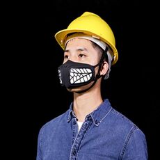 Maschera protettiva in silicone riutilizzabile PM2.5 KN95 Maschera respiratoria Filtro sostituibile Antivirus Maschera antiappannamento