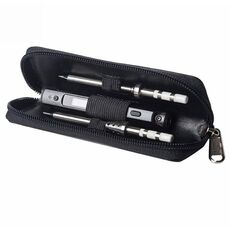 TS100 Smart Electric Iron Microfibra Borsa in pelle portatile Borsa porta attrezzi (Borsa vuota)