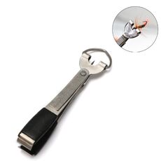 Forniture per la pesca all'aperto Morsetto da pesca Forbici per lenza da pesca Portachiavi telescopico, Stile: Coltello da pesca 3 in 1