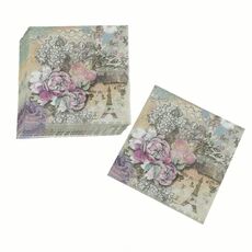 Tovagliolo per il viso con decorazione per feste con stampa colorata