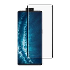 Per Vivo NEX 3S 5G 9H HD Pellicola in vetro temperato con bordo curvo 3D (nero)