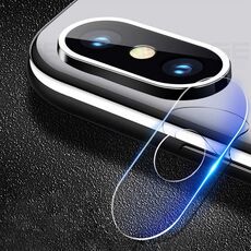 10 PCS per Xiaomi Mi 6X 2.5D Pellicola protettiva in vetro temperato per fotocamera posteriore trasparente