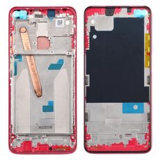Piastra cornice cornice LCD alloggiamento anteriore per Xiaomi Redmi K30 5G (rosso)