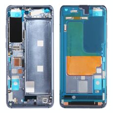 Piastra cornice cornice LCD alloggiamento anteriore per Xiaomi Mi 10 5G / Mi 10 Pro 5G (grigio)