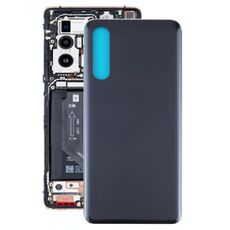 Per OPPO Reno3 Pro 5G/Trova X2 Neo Coperchio posteriore della batteria (nero)