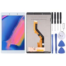 Schermo LCD OEM per Samsung Galaxy Tab A 8.0 (2019) SM-T290 (versione WIFI) con digitalizzatore assemblaggio completo (bianco)