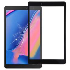Per Galaxy Tab A 8.0 2019 SM-T290 (versione WIFI) Lente in vetro esterno per schermo anteriore (nero)